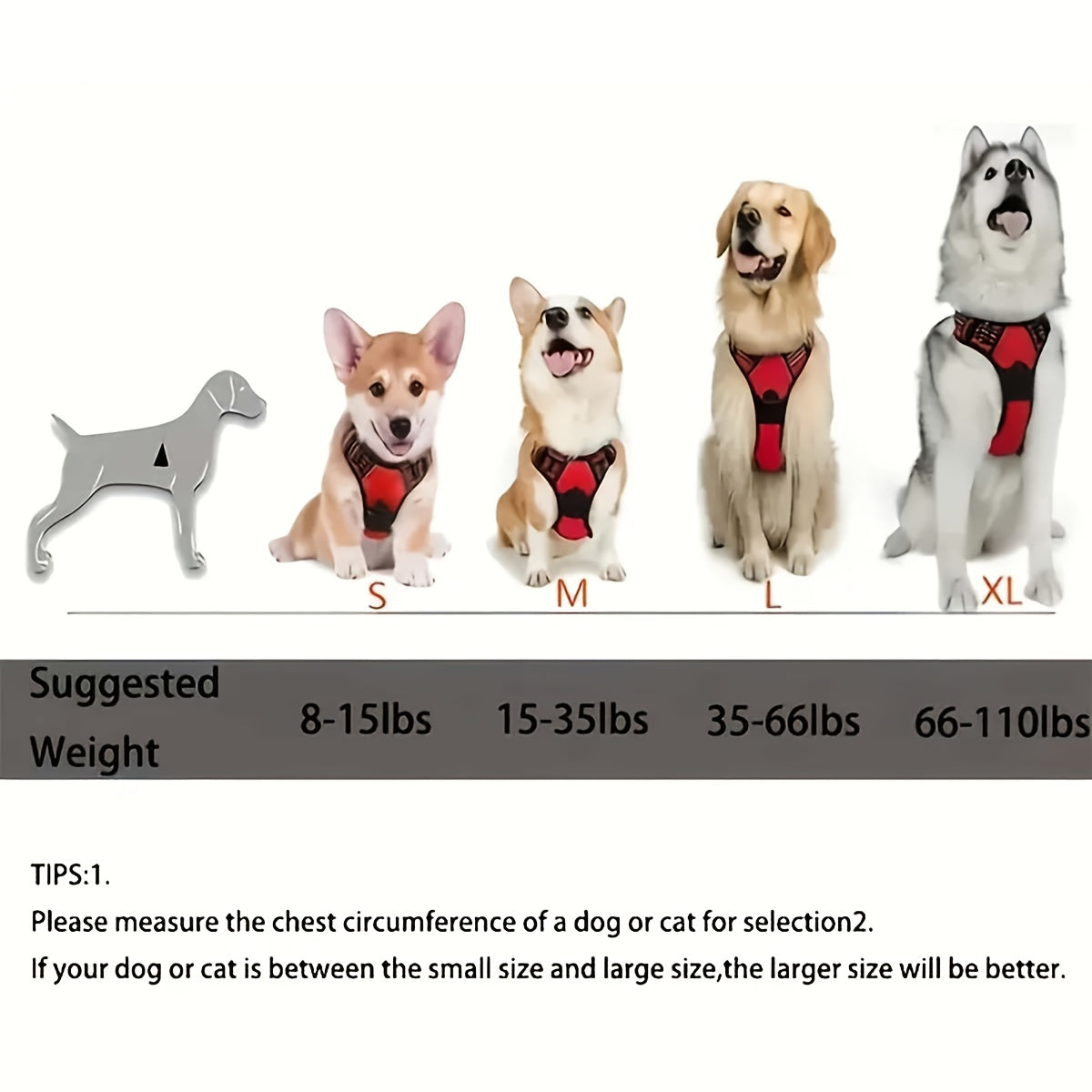No Pull Dog Harness Set
