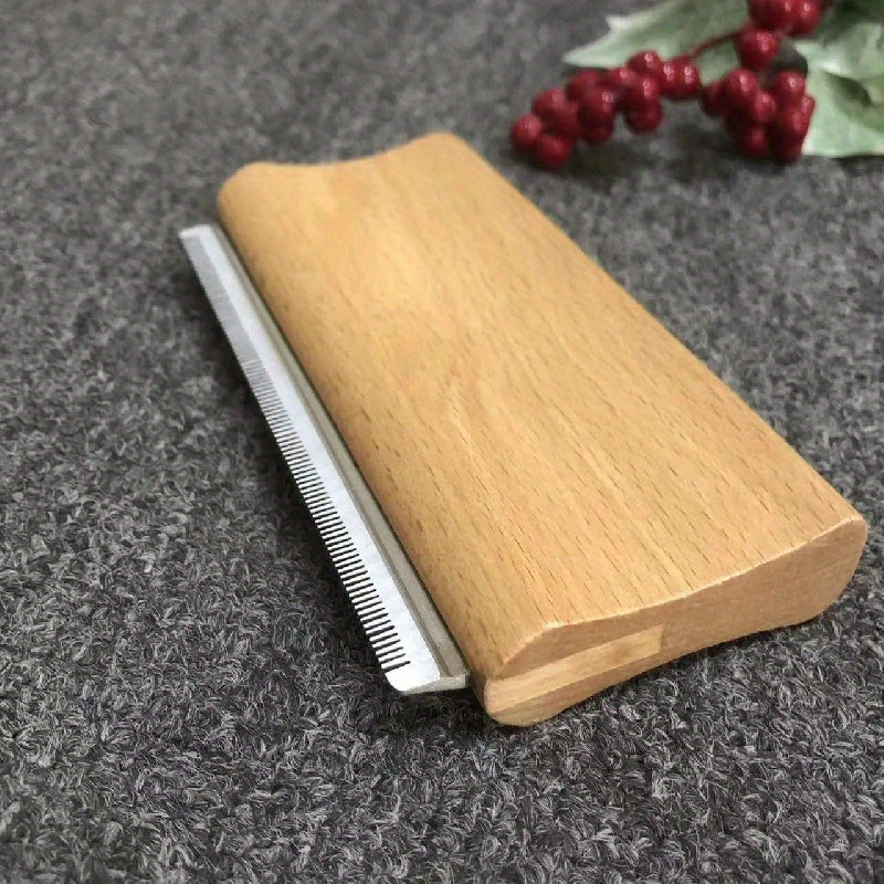 Premium Horse Shedding Blade Easy Grip Ergonomic Pet Grooming Brush and Cleaning Comb Effective Coat Care and Dirt Removal for Horses and Large Pets