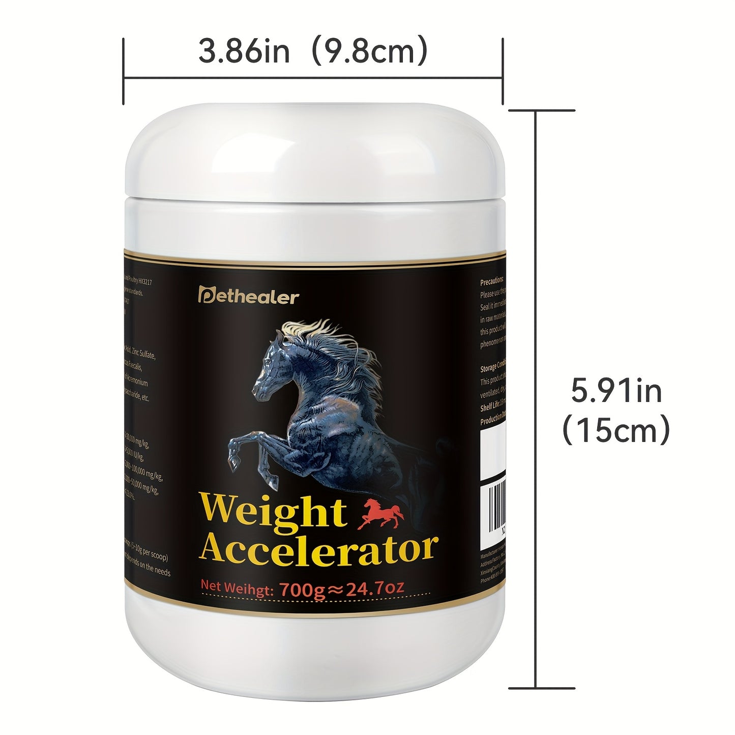 Equine Fattening And Weight Gain Accelerator 700g