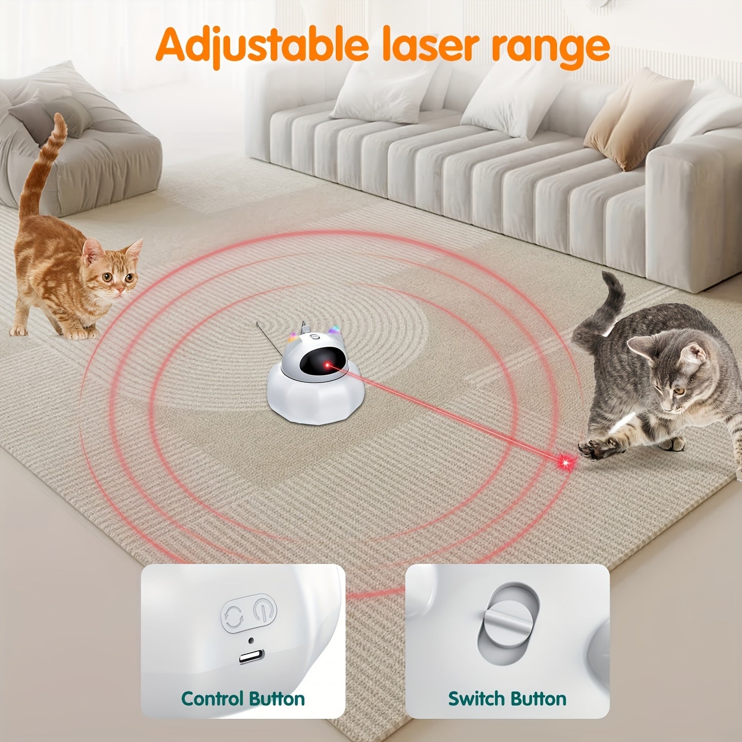 Cat Toy Automatic, 4-in-1 Toys