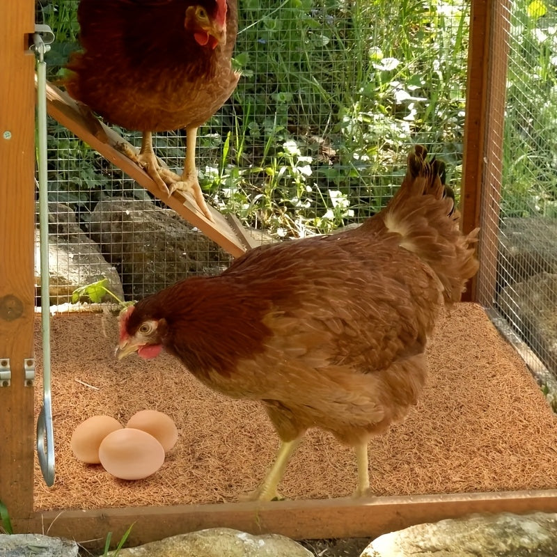 6 Nest Pads 11.8 Inches Square Quality Soft Absorbent Hen Pads Domestic Poultry House Mattresses Laying Hen Supplies