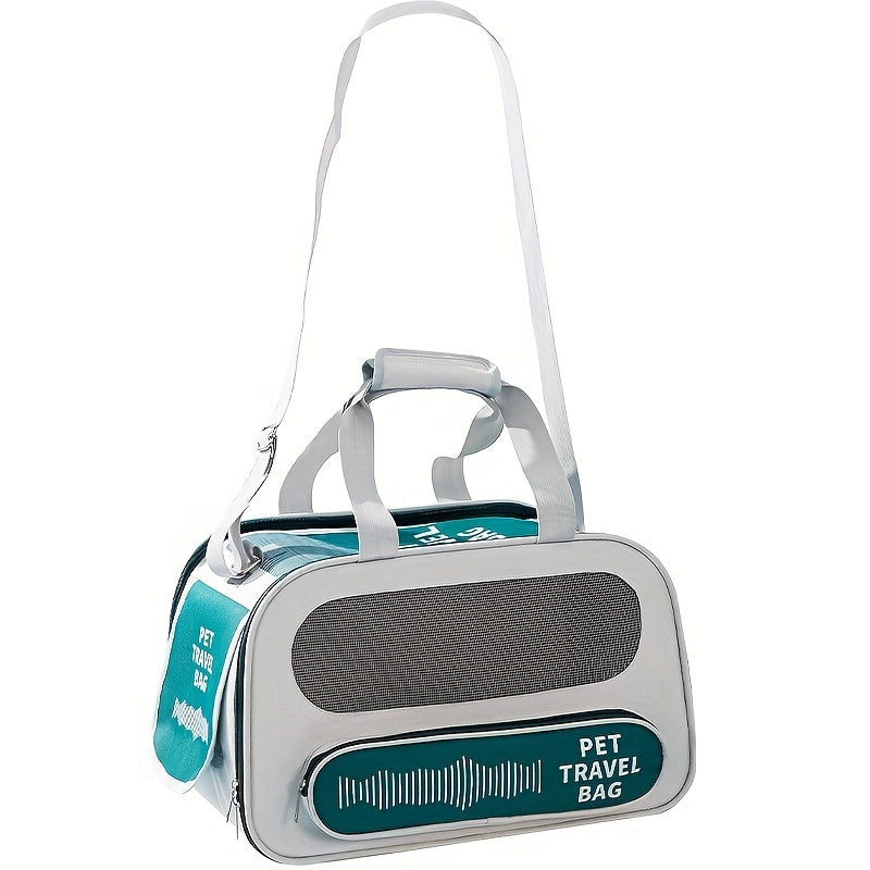 Foldable Portable Pet Carrier Backpack for Cats Under 22 Pounds and Dogs Under 16.5 Pounds