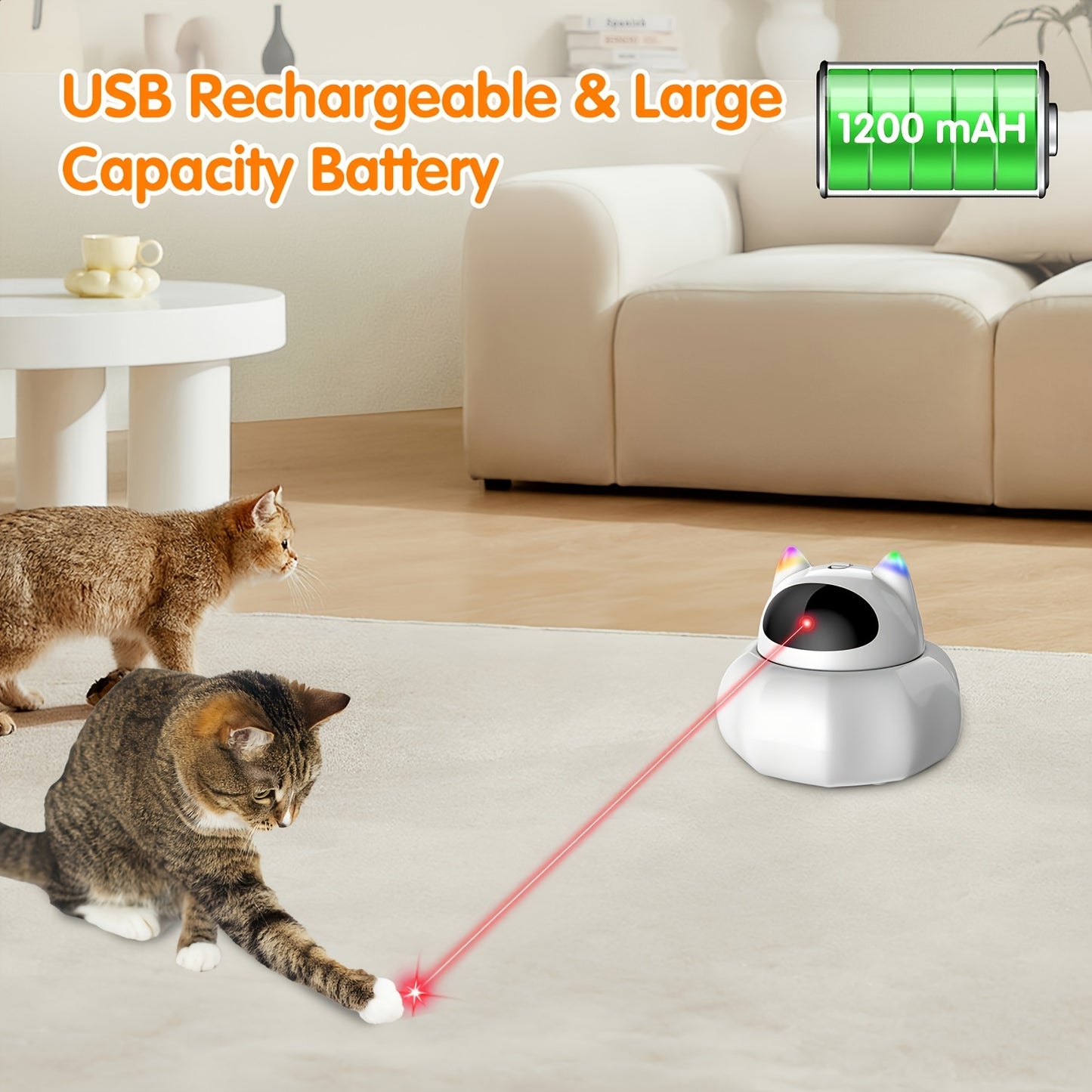 Cat Toy Automatic, 4-in-1 Toys