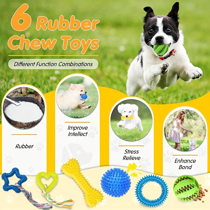 25pcs Luxury Dog Chew Toys for Puppy and Small Dogs
