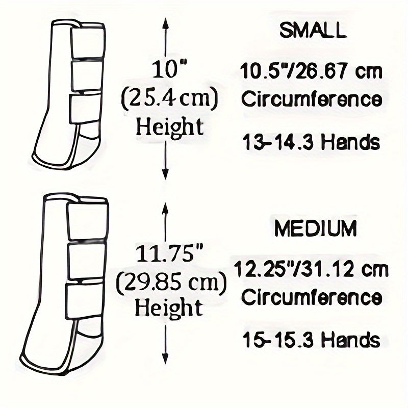 Horse Sport Medicine Front Shock-Absorbing Boots For Endurance