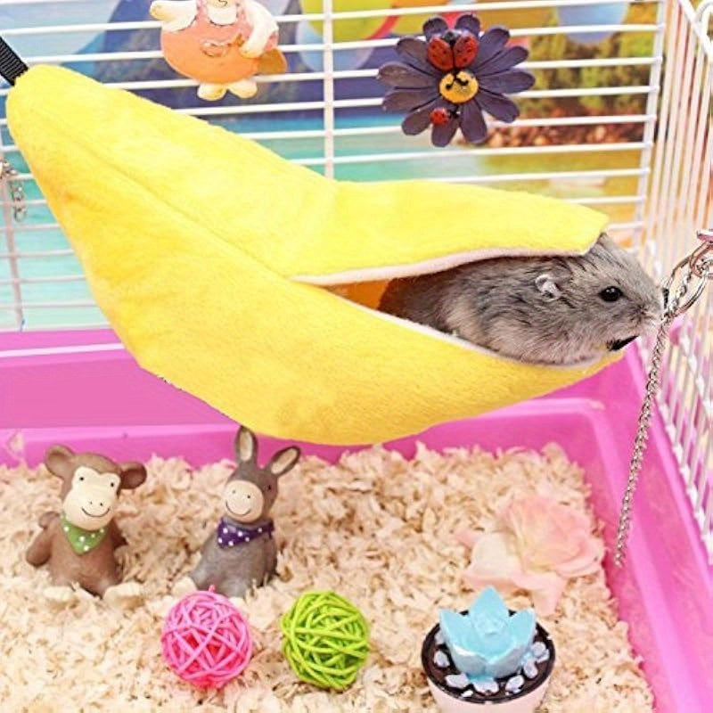 Banana Hamster Bed House Hammock Small Animal
