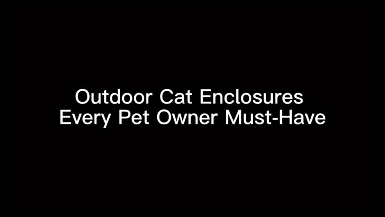 6 In 1 Foldable Pet Playpen With Tunnel And Tent For Cats And Dogs Outdoor Pop Up Cage Fence Black Fabric With Orange Accents Interactive Design For Indoor Outdoor Use