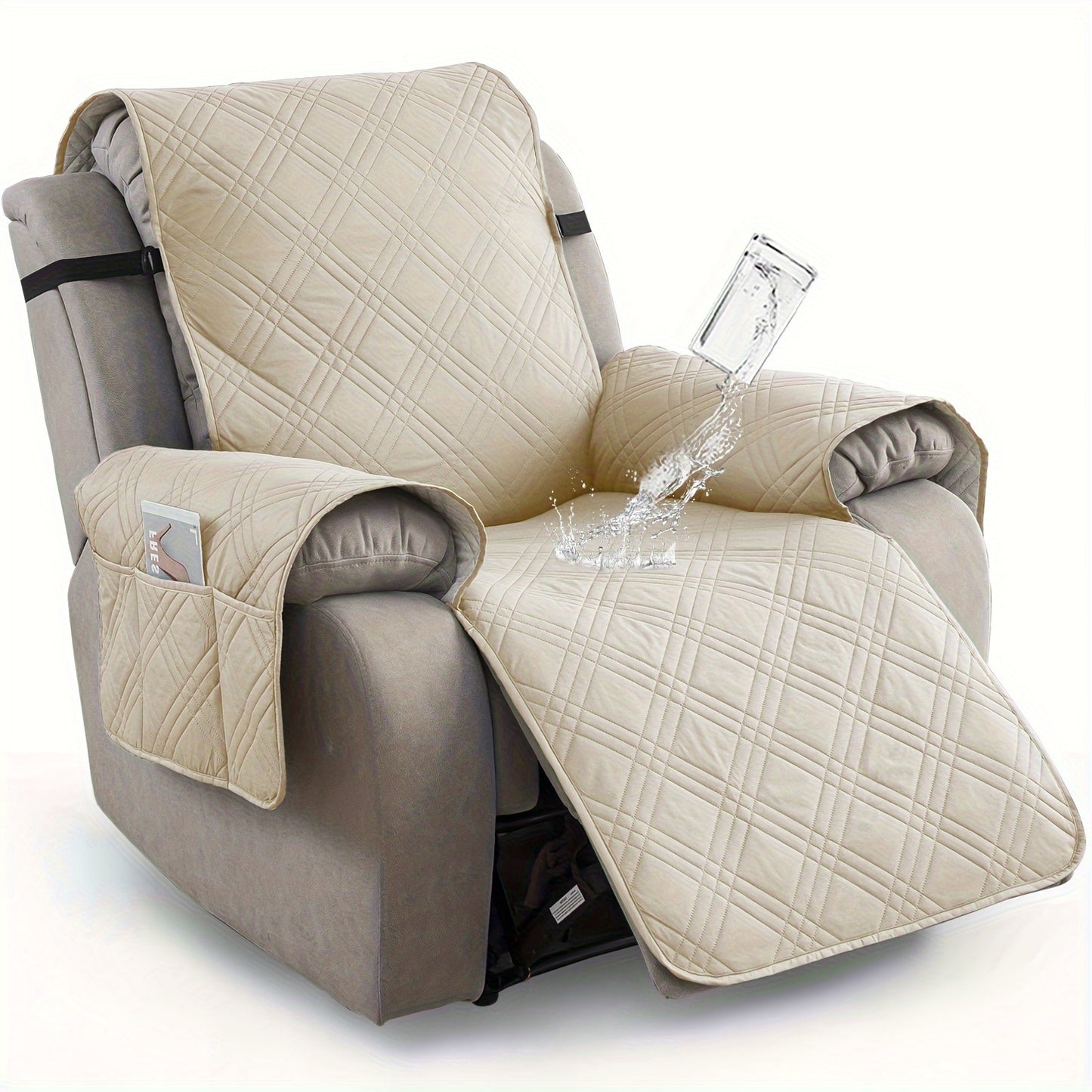 1pc 100% High Quality Recliner Chair Cover Non Slip