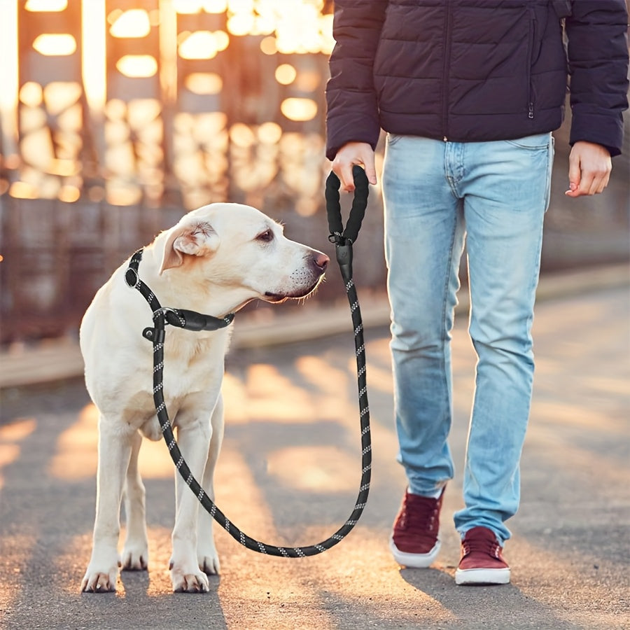 Slip Lead Dog Leash 6ft Reflective Heavy Duty Rope Leash