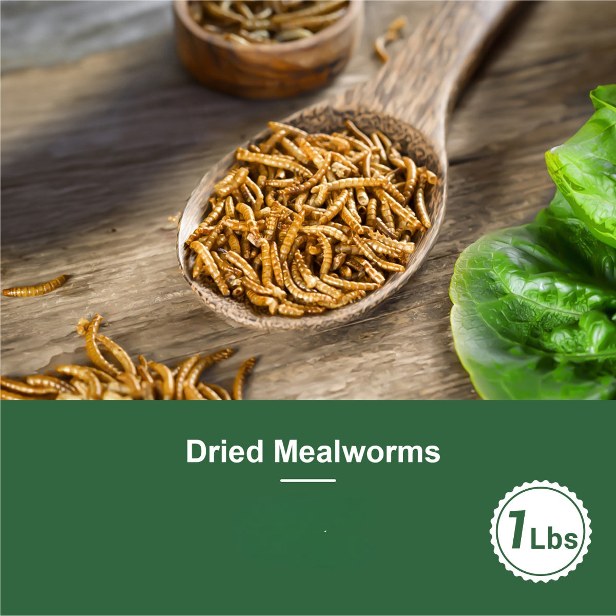 Dried Mealworms Larvae For Chickens Natural High Protein Pet Food Dried Meal Worms For Wild Birds Hens Ducks Turtles Fish Lizards Hamsters Dried Insect Animal Feed