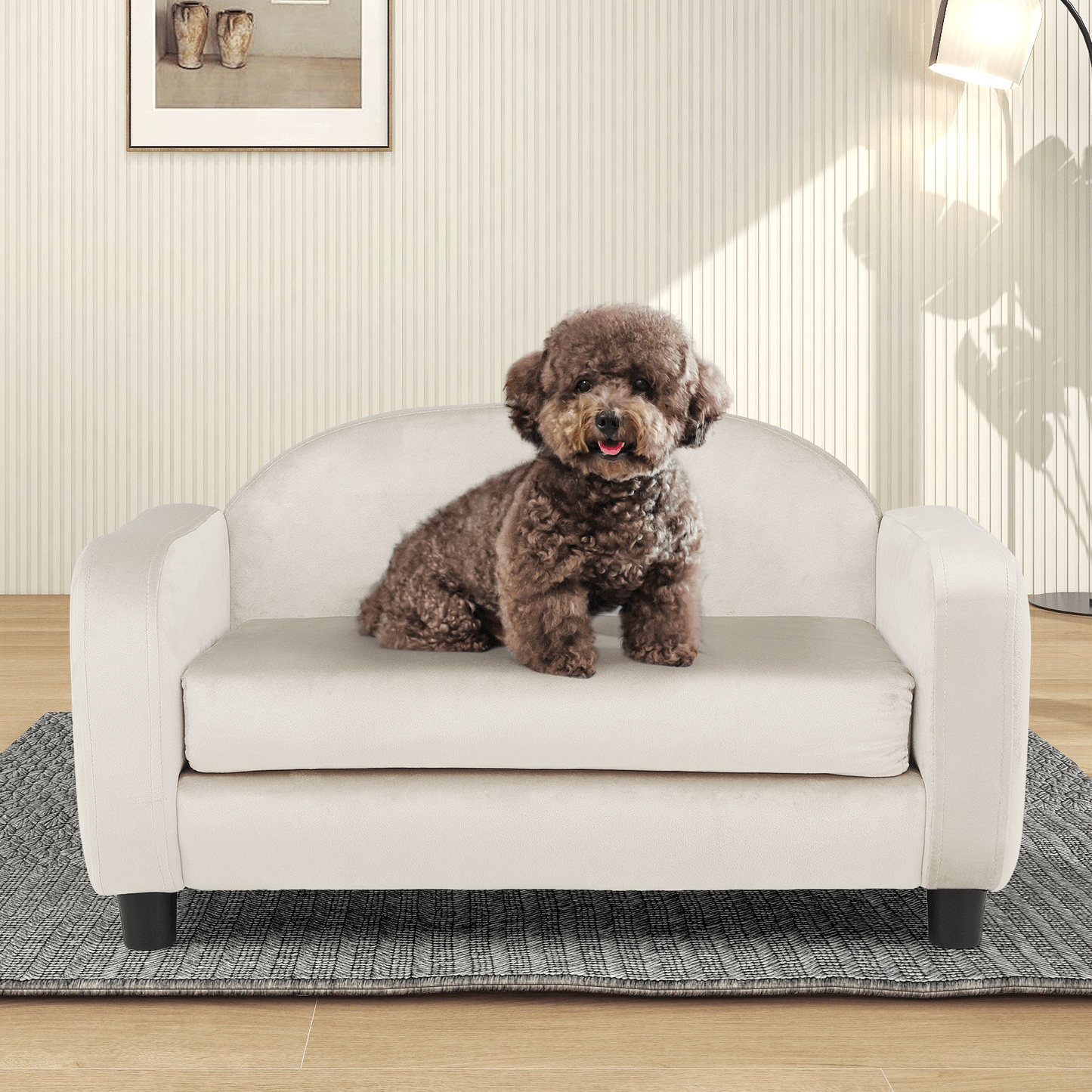 MoNiBloom Pet Sofa Dog Couch for Small Dogs and Cats
