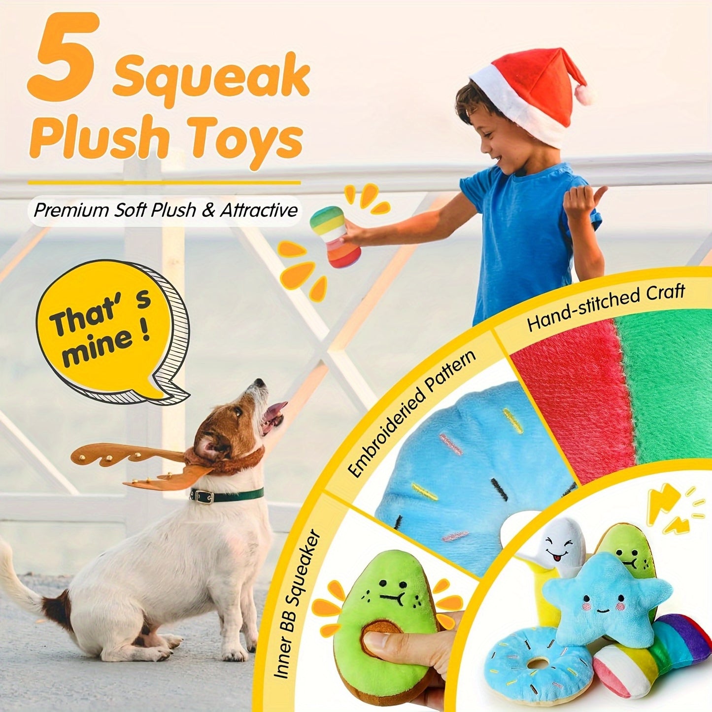 25pcs Luxury Dog Chew Toys for Puppy and Small Dogs