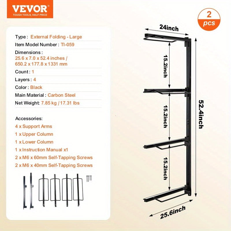 Wall Mount Saddle Rack