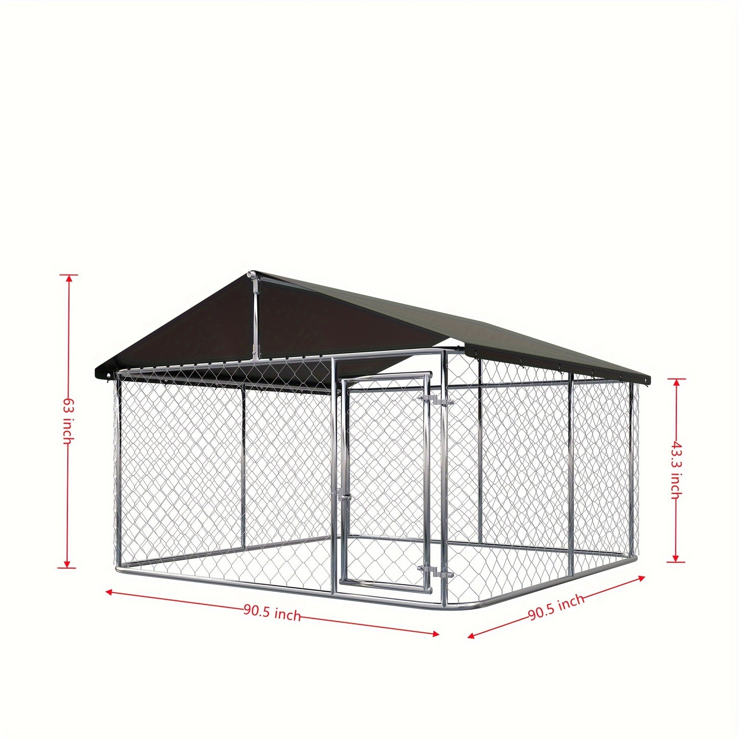 Outdoor Dog Enclosure Heavy Duty Dog Kennel House Mesh