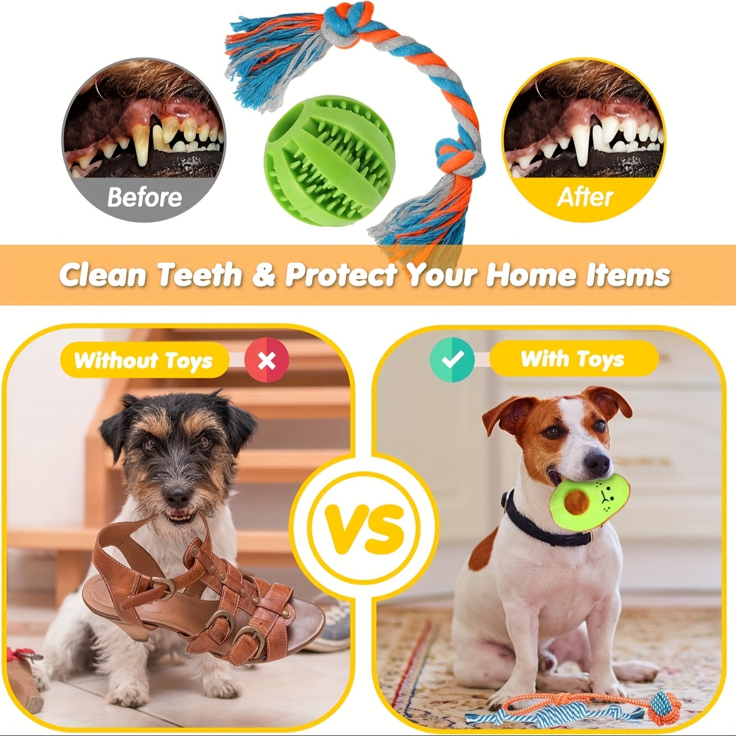 25pcs Luxury Dog Chew Toys for Puppy and Small Dogs