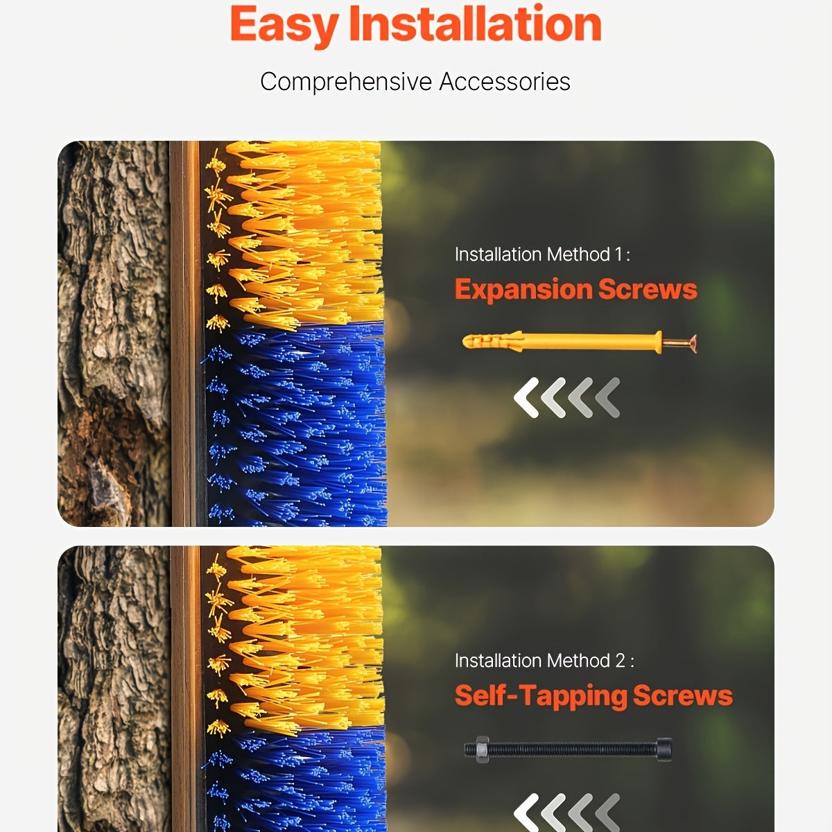 Animal Scratching Brush Medium Large Size Non Electric 1 2 3 4 6 Pcs