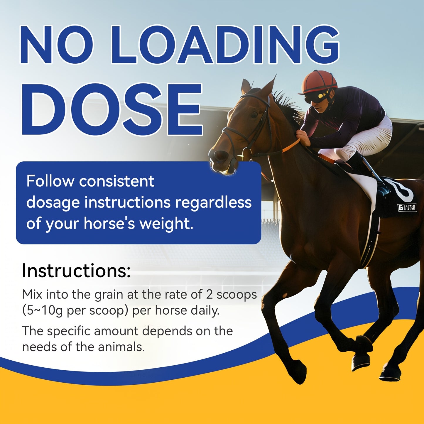 Equine Immune And Physical Fitness Support Supplements For Horses Weight Accelerator