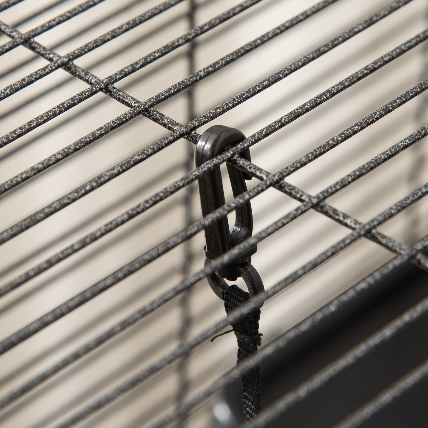 Metal Chinchilla Cage with Hammock & Wheels