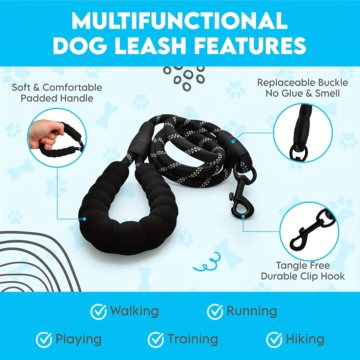 No Pull Dog Harness Set