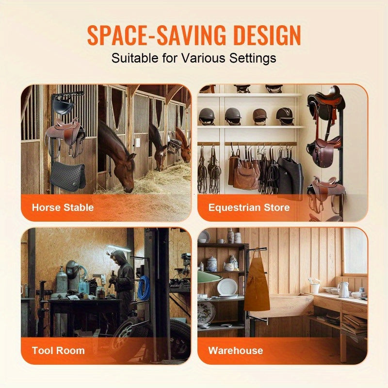 Wall Mount Saddle Rack