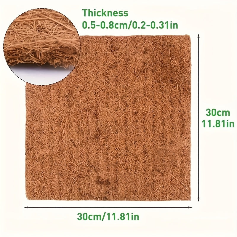 6 Nest Pads 11.8 Inches Square Quality Soft Absorbent Hen Pads Domestic Poultry House Mattresses Laying Hen Supplies