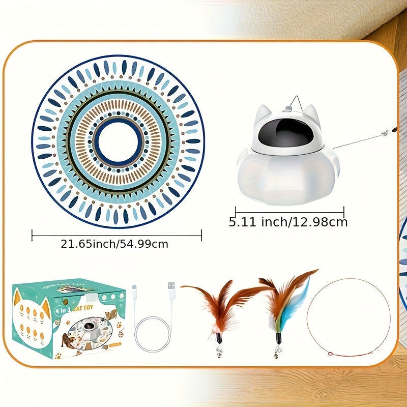 Cat Toy Automatic, 4-in-1 Toys