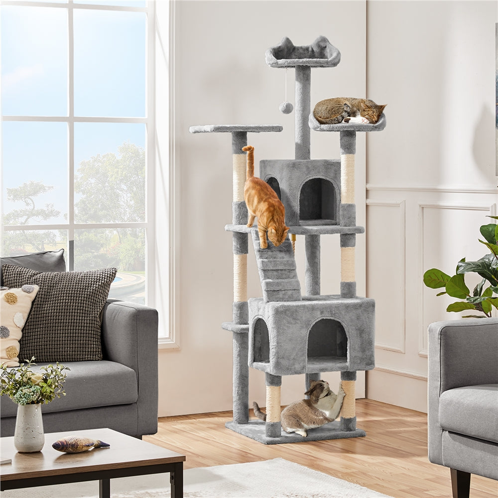 Costoffs 72" Cat Tree Deluxe Multi Level Cat Furniture