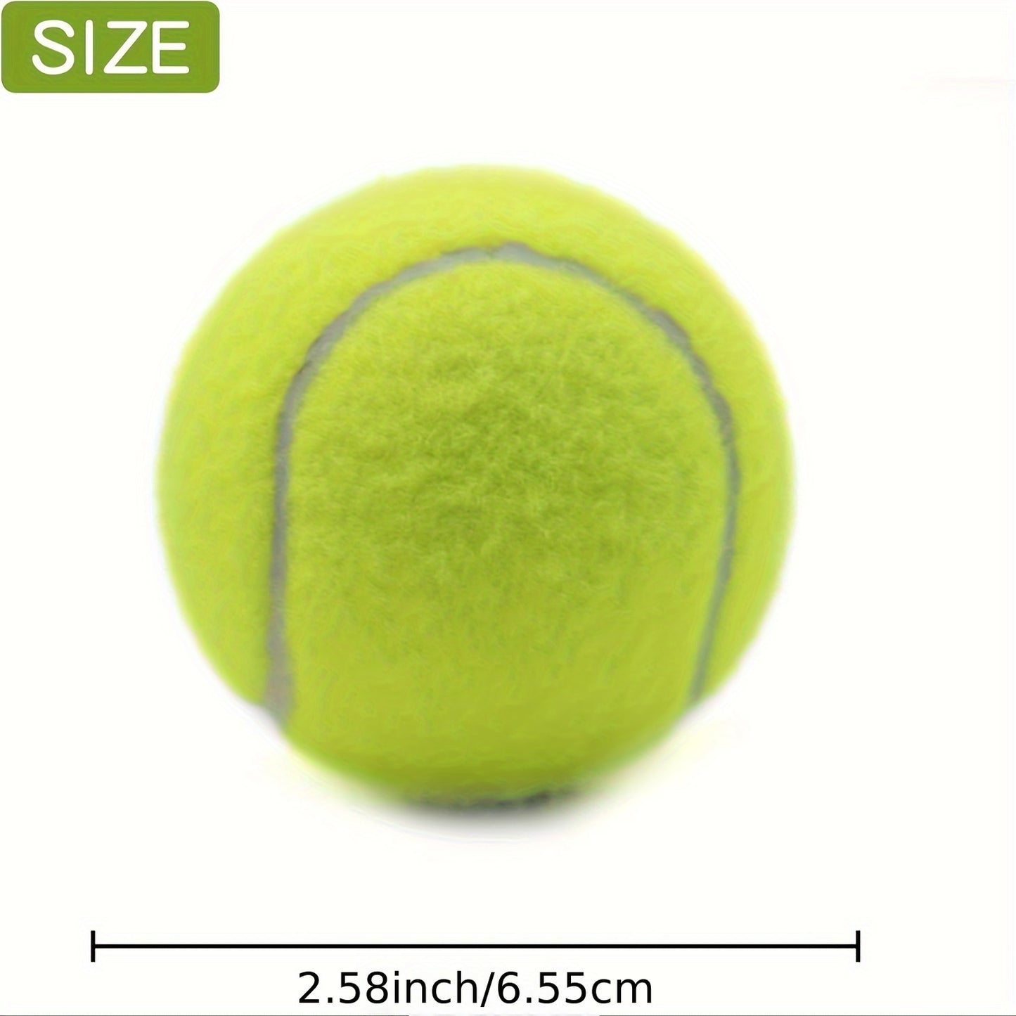 18pcs Training Tennis Balls Practice Balls With Mesh Bag Pet Dog Playing Balls Suitable For Beginner Tennis Training