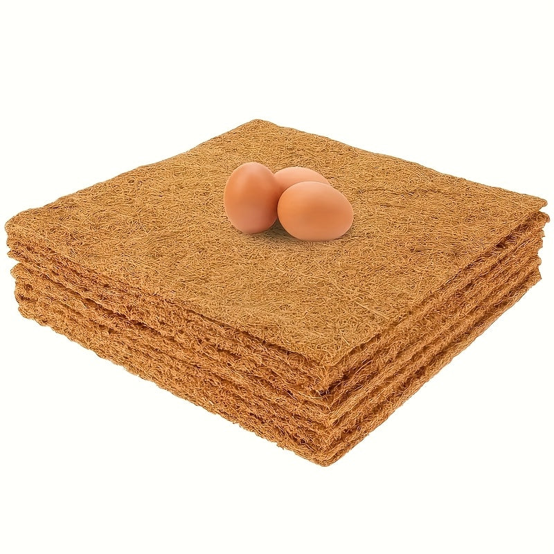 6 Nest Pads 11.8 Inches Square Quality Soft Absorbent Hen Pads Domestic Poultry House Mattresses Laying Hen Supplies