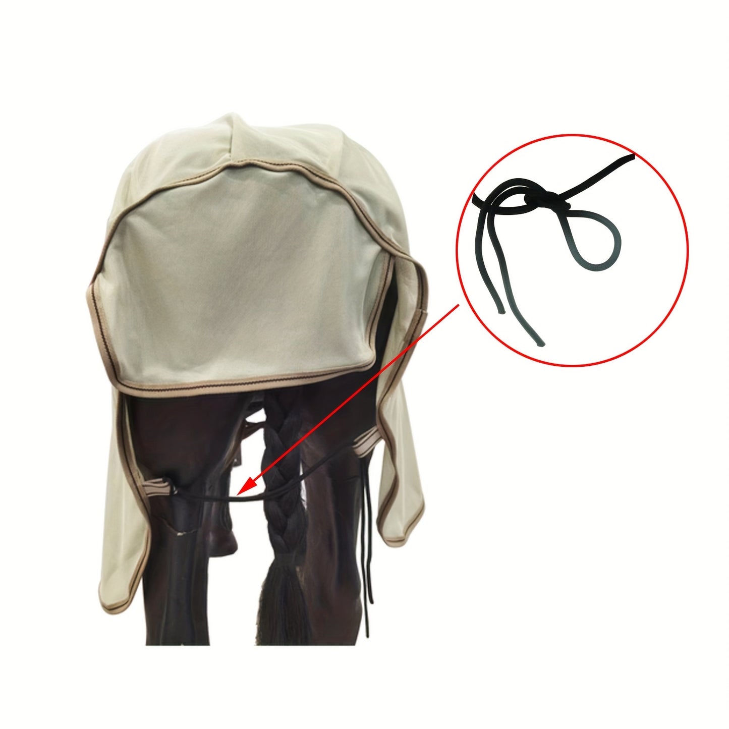 Barn and Stable Breathable UV Protection Horse Fly Sheet Lightweight Nylon Mesh Tear Resistant Beige with Brown Trim Removable Leg Straps for All Breeds Equine Summer Protection