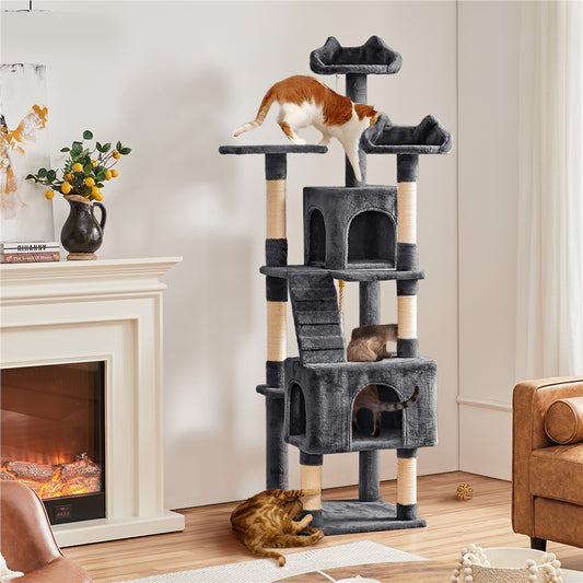 Costoffs 72" Cat Tree Deluxe Multi Level Cat Furniture