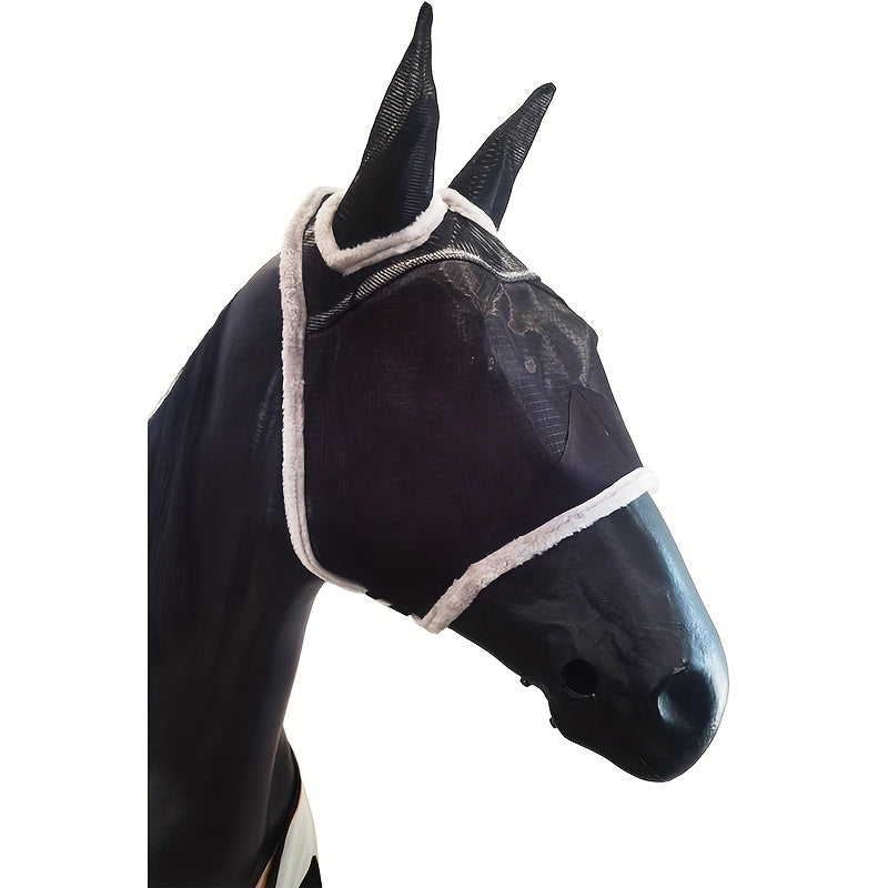 UV Protection Horse Fly Mask Tear-Resistant
