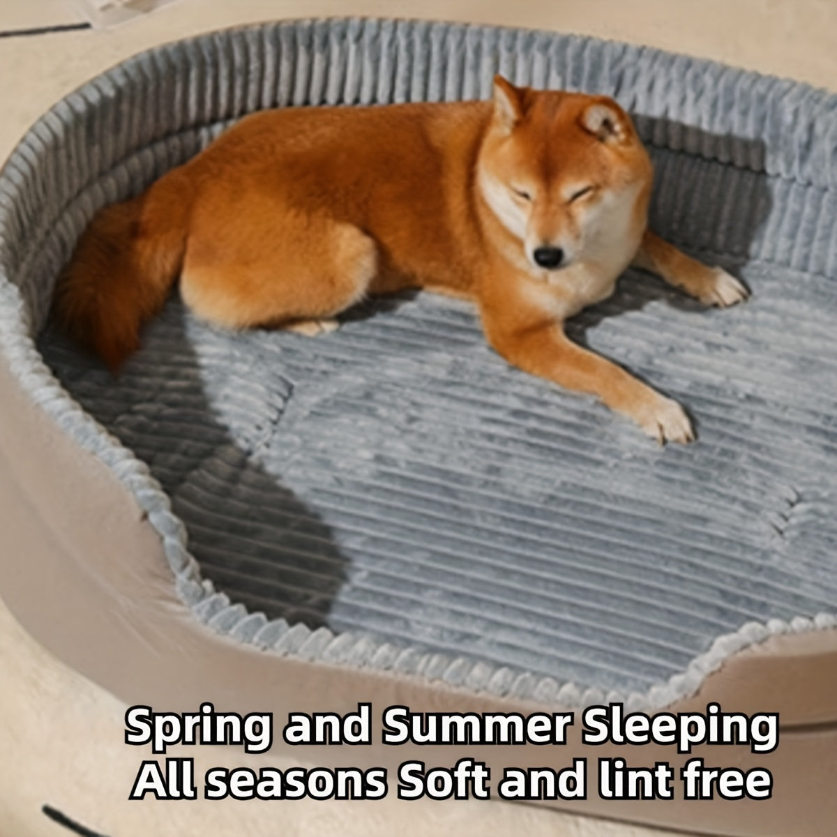 Cozy Plush Dog Bed and Cat Sofa Fluffy Washable Non Slip Round Basket for All Seasons Deep Sleep Three Dimensional Nesting Ideal for Small to Large Breeds Pet Relaxation Bed