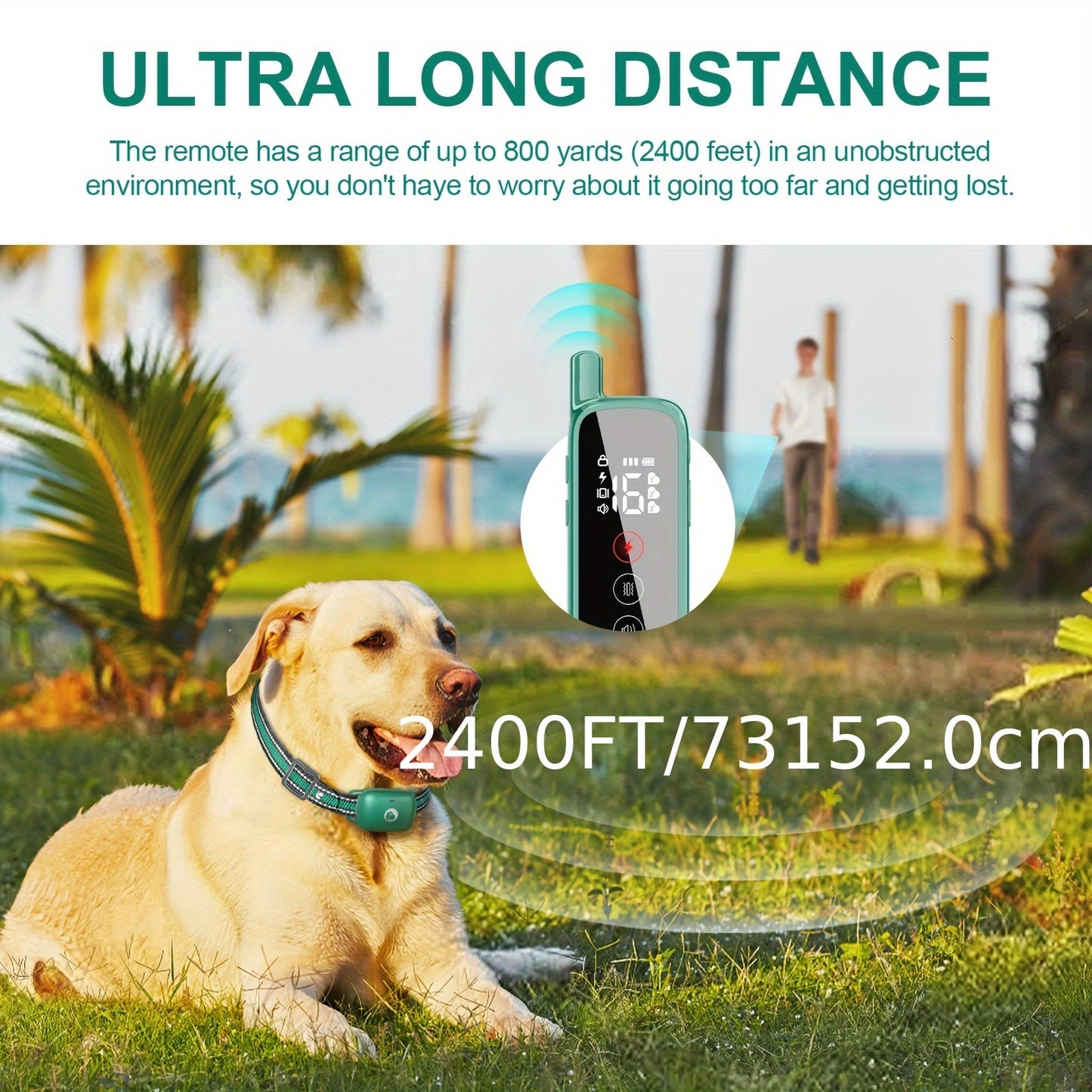 Dog Training Collar With Remote Smart Shock Collar For Dogs