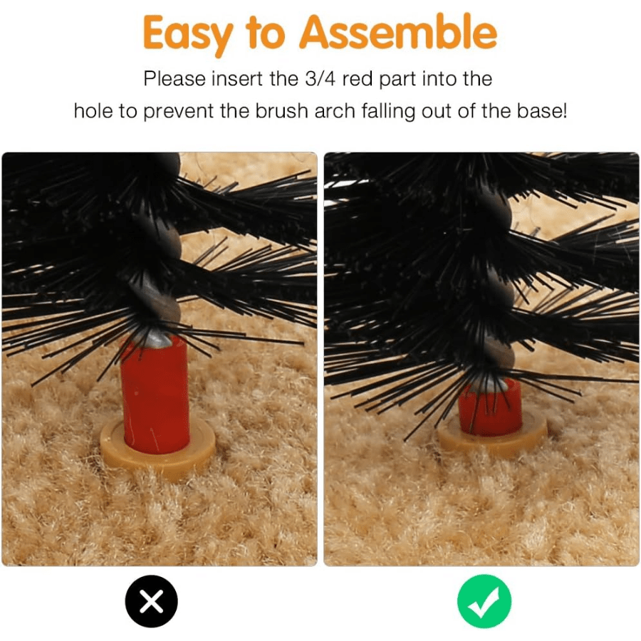 1 Set Cat Scratcher Brushes Indoor Cats Arch Self Groomer Scratching Board Hair Brush For Shedding Face Head Deshedding Post With Cute Kitten Toy
