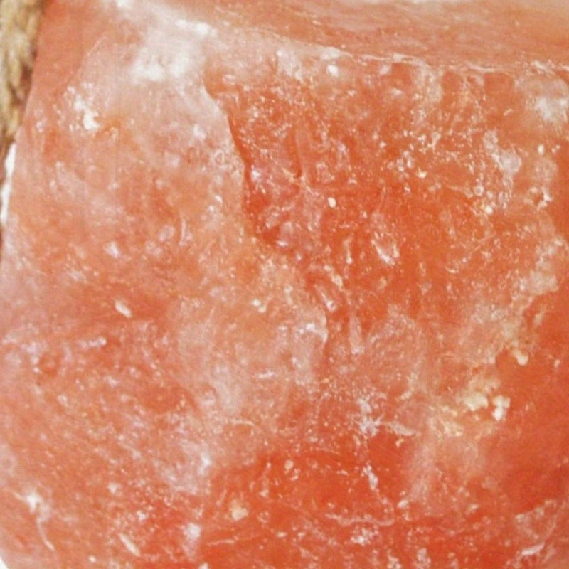 Natural Himalayan Salt Lick Block on Rope for Horses Deer Cattle Sheep and Livestock 84 Mineral Rich Promotes Hydration Durable Outdoor Mineral Block 2.4 to 3.3 Pounds