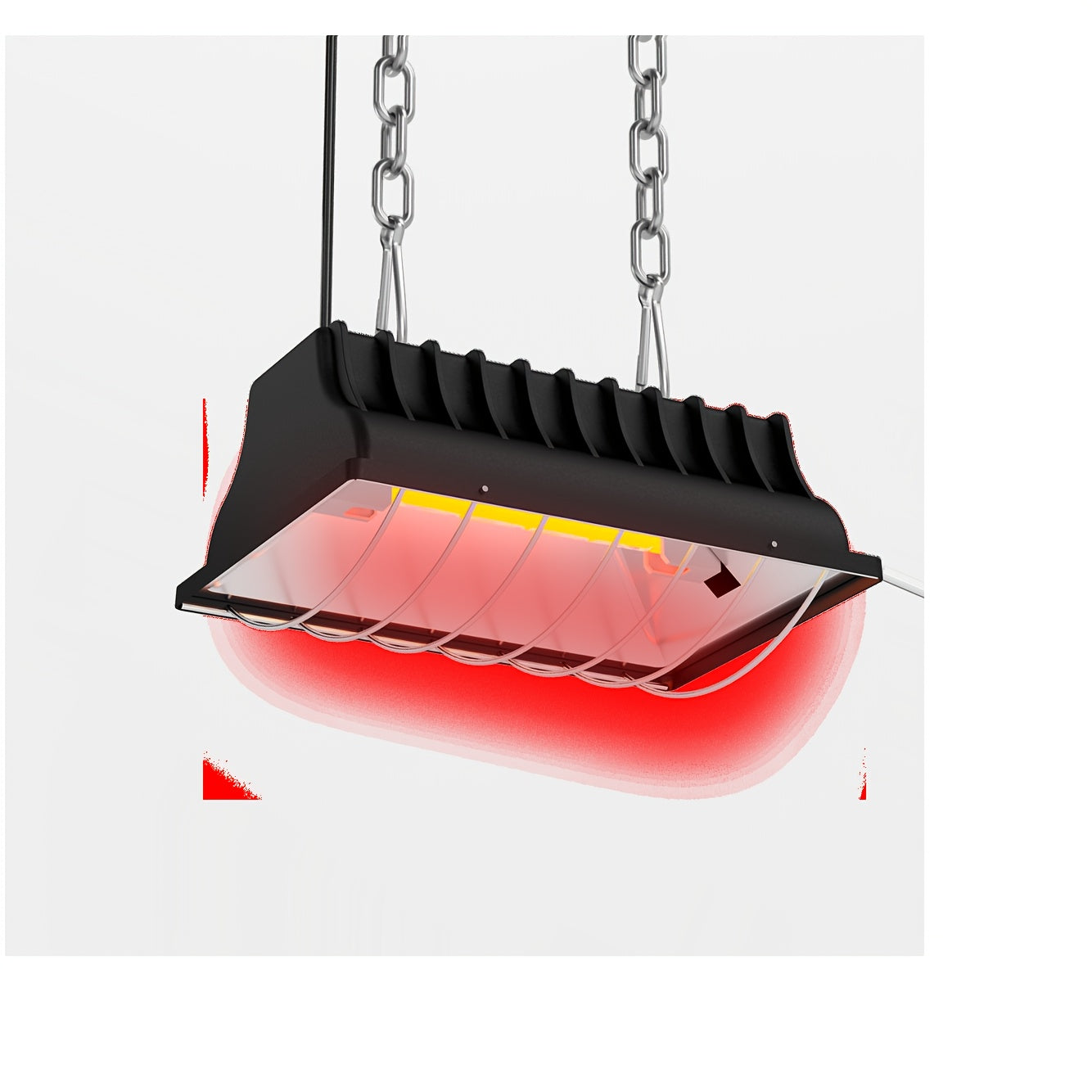 Adjustable Chicken Brooder Lamp 175250W Height and Temperature Control for Poultry and Livestock Durable Aluminum Alloy with AntiFall Design