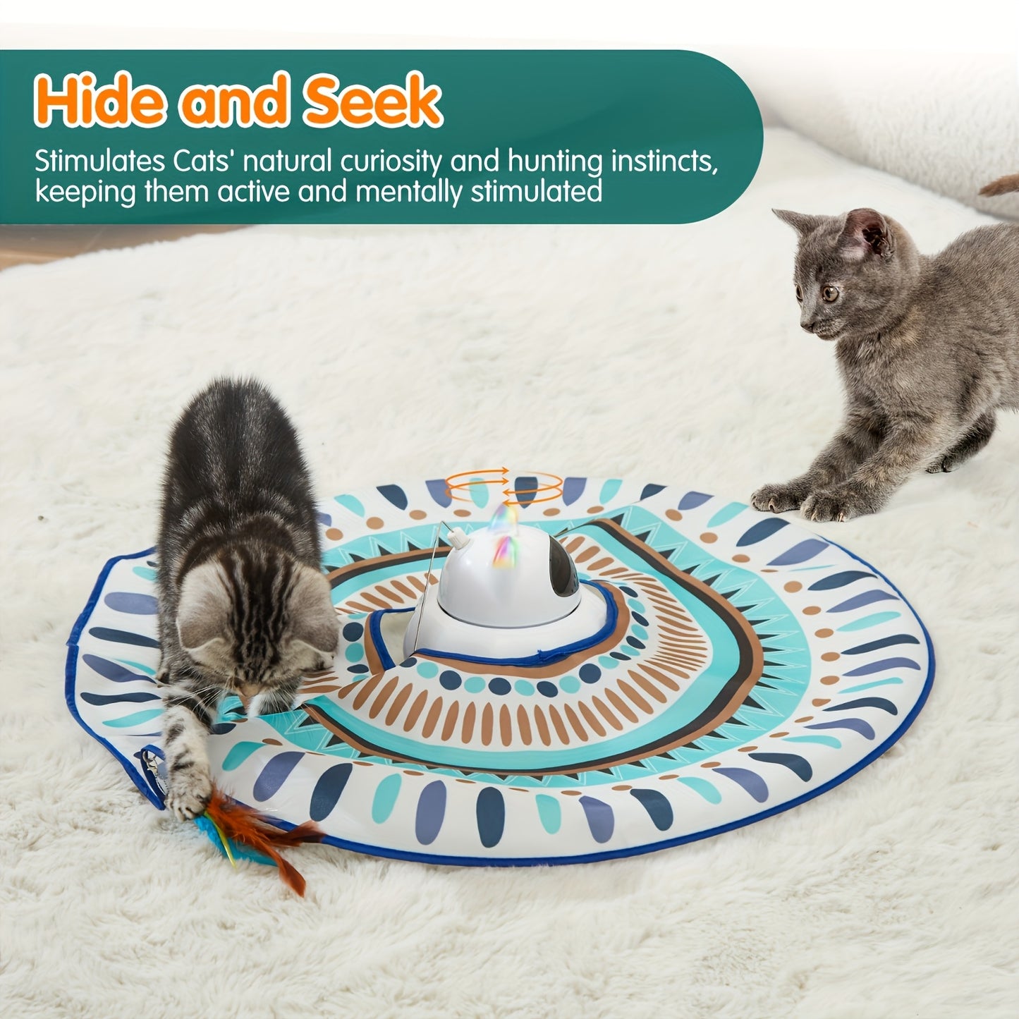 Cat Toy Automatic, 4-in-1 Toys