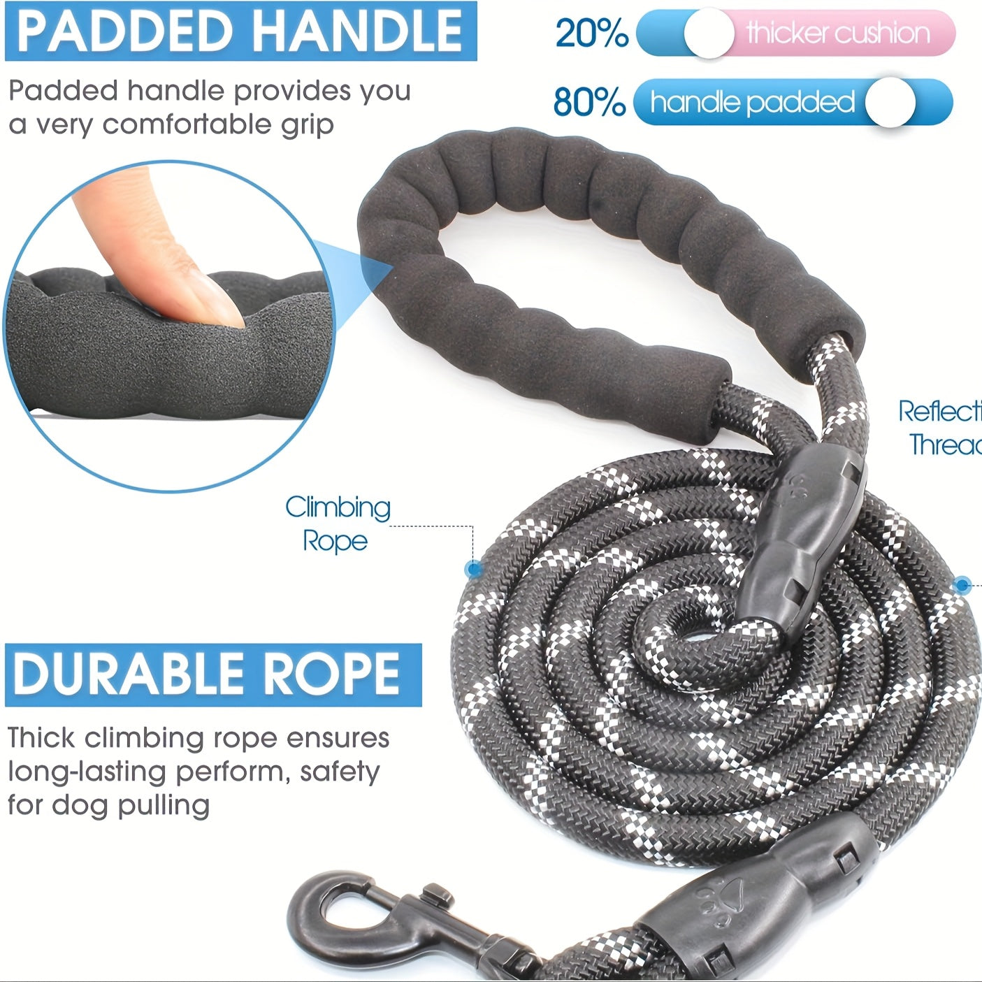 No Pull Dog Harness Set