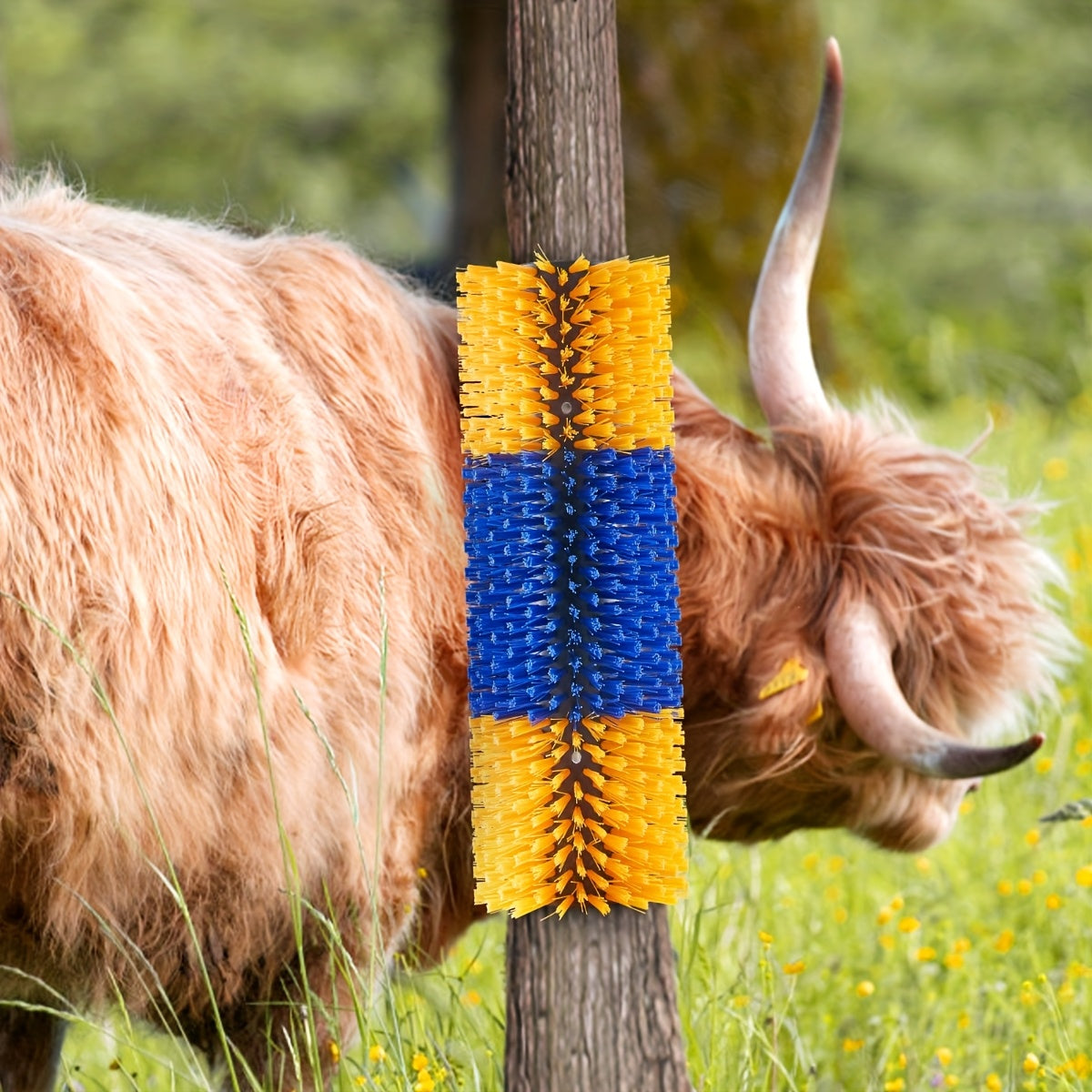 Happybuy Livestock Scratching Brush Set 2 3 6 Pieces With 6 Screws Ideal For Horses Pigs Cattle Medium Large