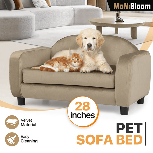 MoNiBloom Pet Sofa Dog Couch for Small Dogs and Cats